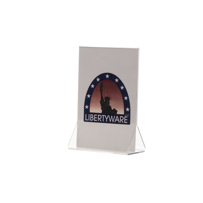 Acrylic Card Holder 4''X 6'' Tri-Base