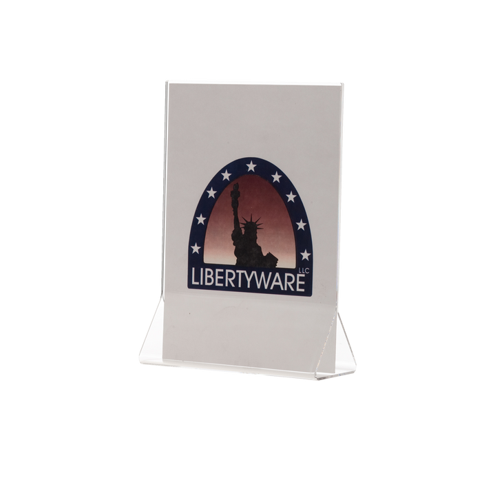 Acrylic Card Holder 5''X 7'' Tri-Base