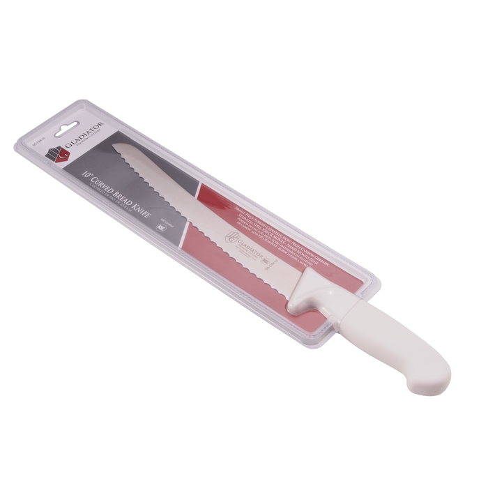 Gladiator Series 10'' Curved Bread Knife