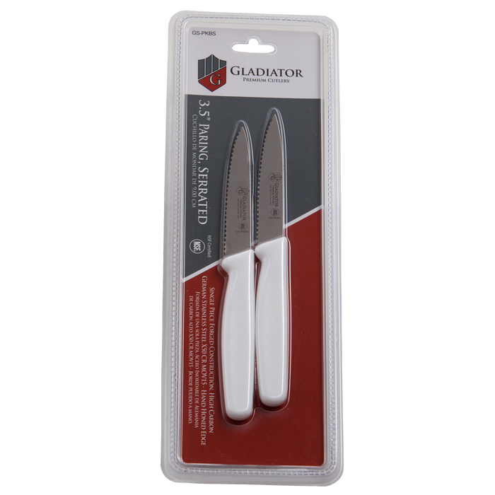 Gladiator Series Economy Paring Knife Serrated 2 Pack
