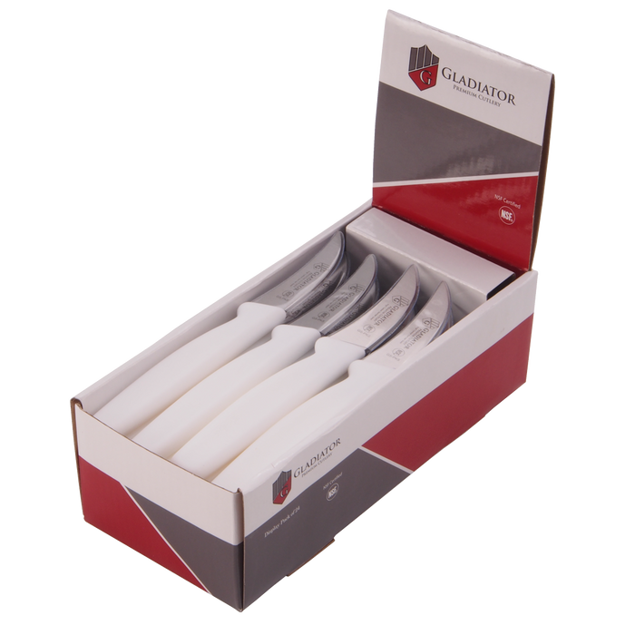 Gladiator Series Bulk Pack Spear Point Paring Knife 24 Pcs