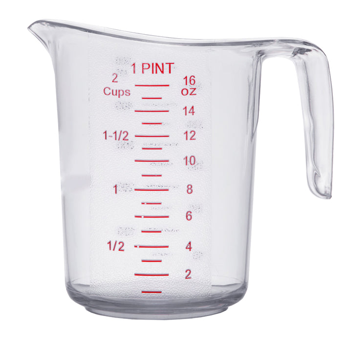 Polycarbonate Measuring Cup With Color Graduations 1 Pint