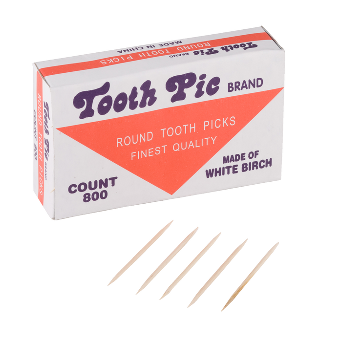 Round Hotel Toothpick 24/800 Pack