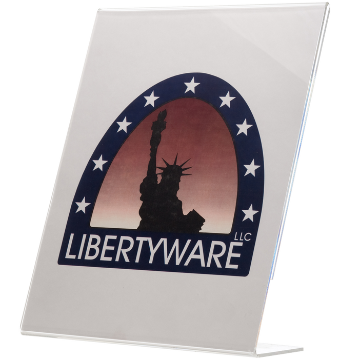 Acrylic Easel Display 8 1/2'' X 11''