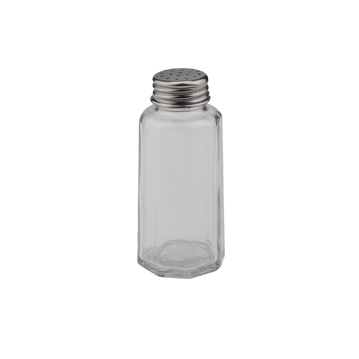 2 Ounce Paneled Shaker With Flat Cap