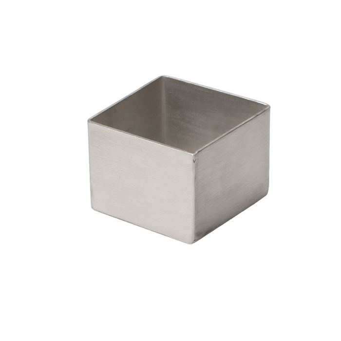 Sugar Packet Holder Stainless Steel 2'' x 2'' x 1 1/2''