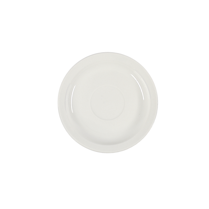 Euro Bright White Saucer 6''