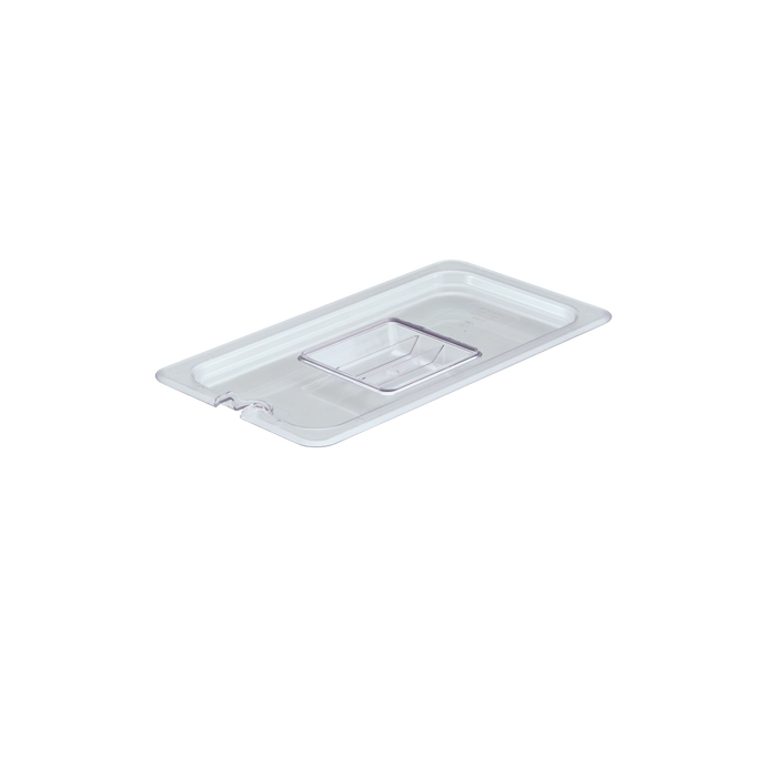 Cover / Third Size Polycarbonate Food Pan Notched