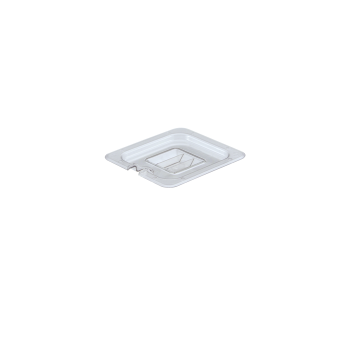 Cover / Sixth Size Polycarbonate Food Pan Notched