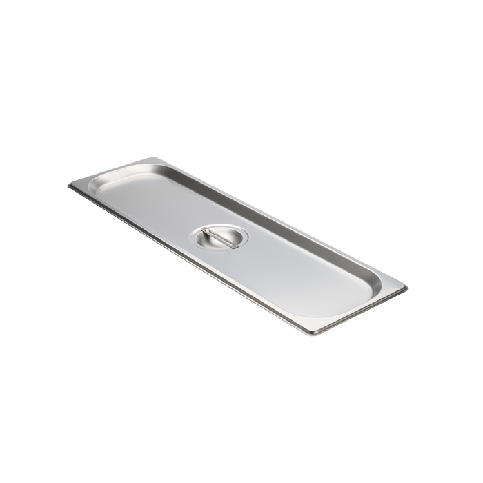 Cover / Half Long Stainless Steel Food Pan Flat Solid