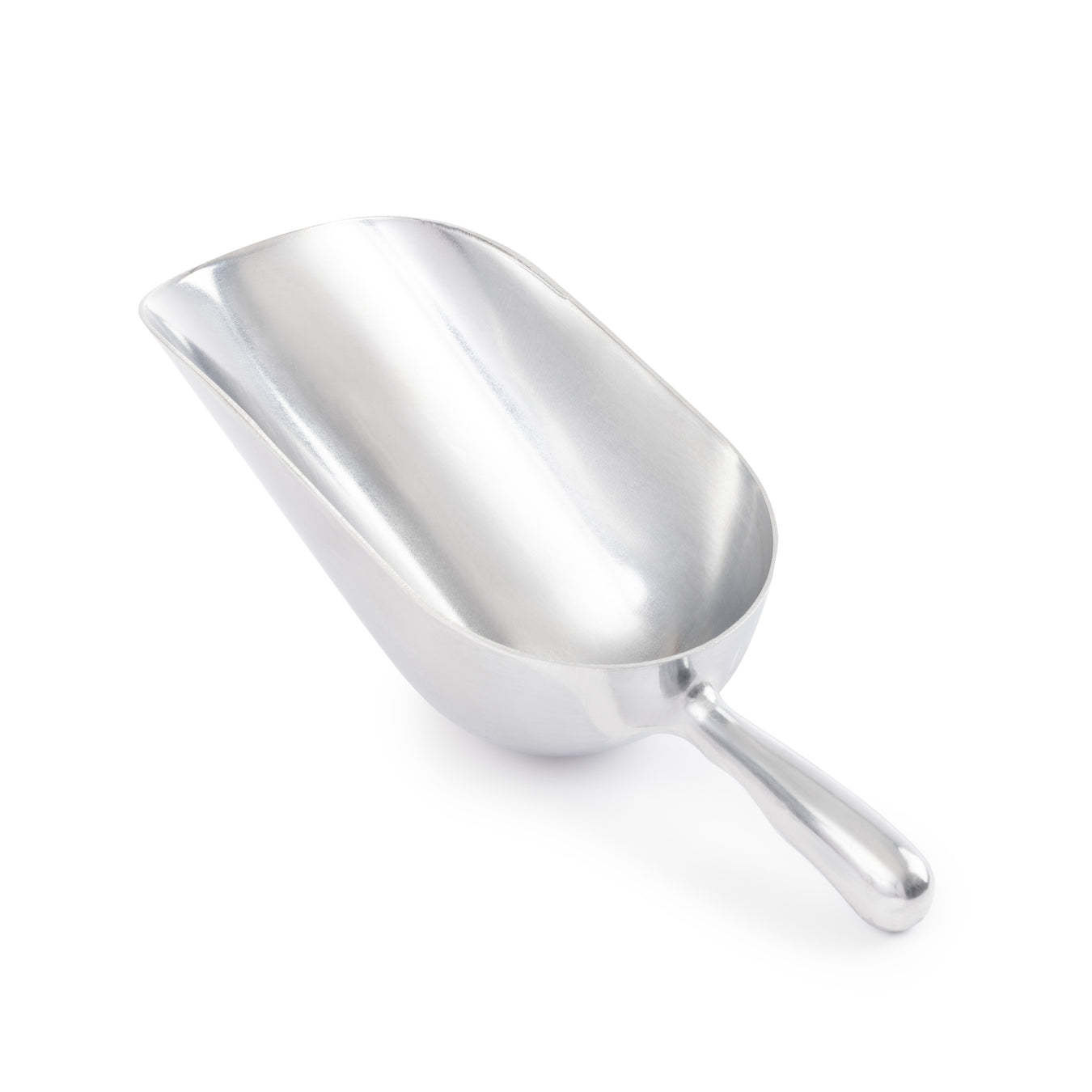 Cast Aluminum Rounded Bottom Scoops