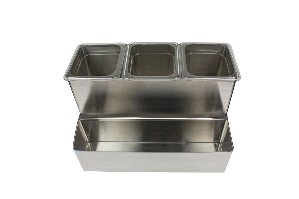 Creamer Caddy Stainless Steel Two Tier