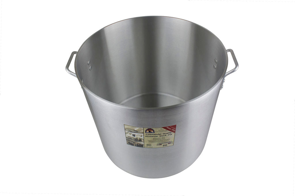 Aluminum Stock Pot, 60 Quart, Stock Pots