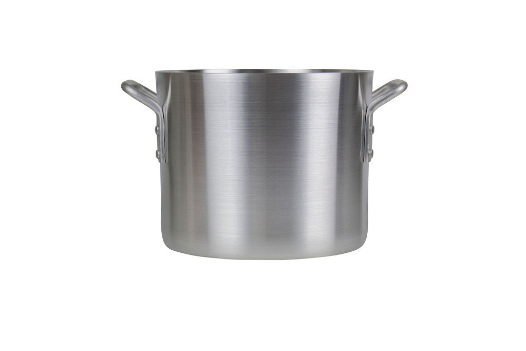 Stock Pot Aluminum 8 Quart Standard Duty 4 mm Thick