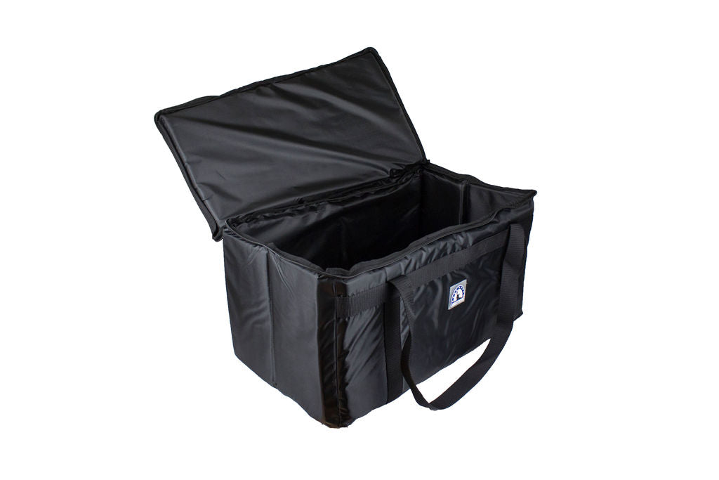 Black Full Size Insulated Food Carrier