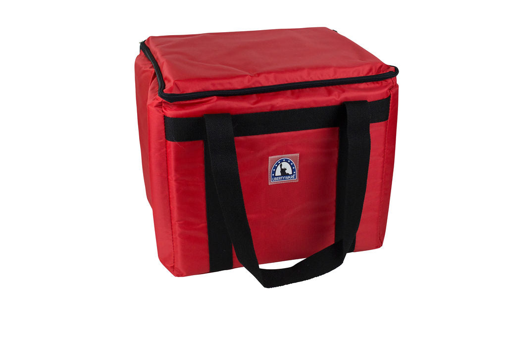 Red Half Size Insulated Food Carrier