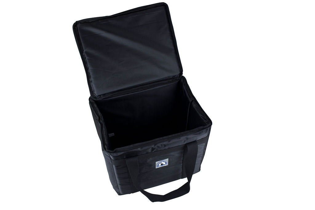 Black Half Size Insulated Food Carrier