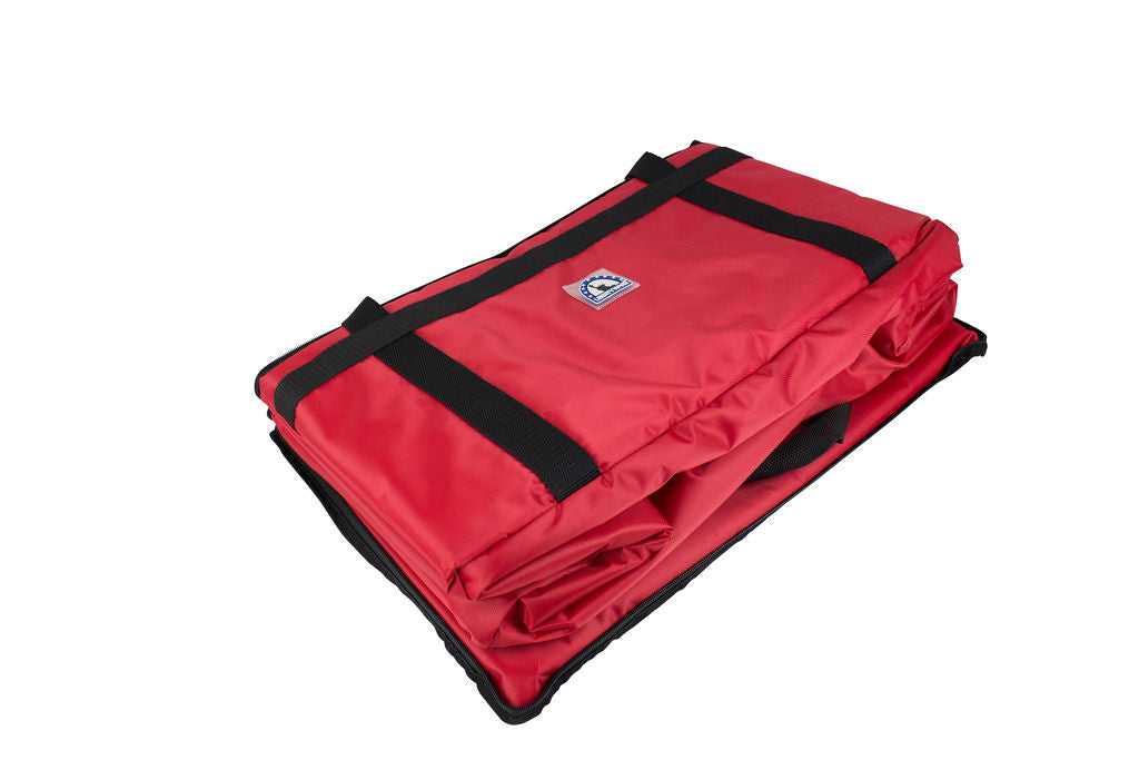 Red Full Size Insulated Food Carrier