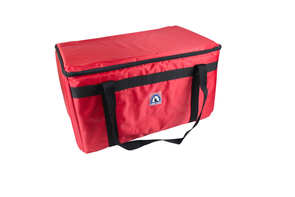 Red Full Size Insulated Food Carrier