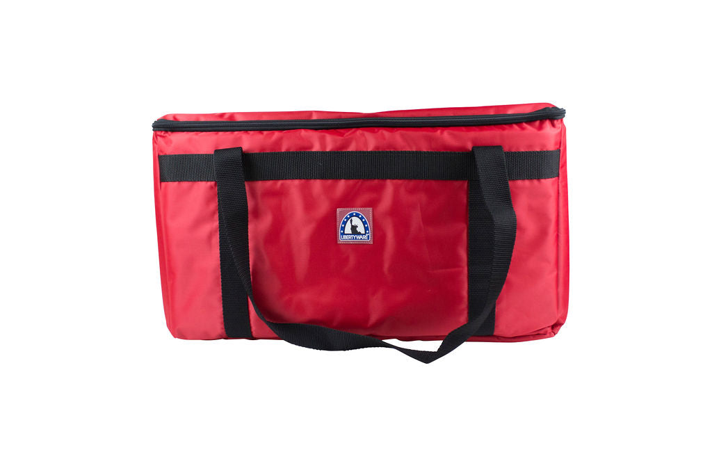 Red Full Size Insulated Food Carrier