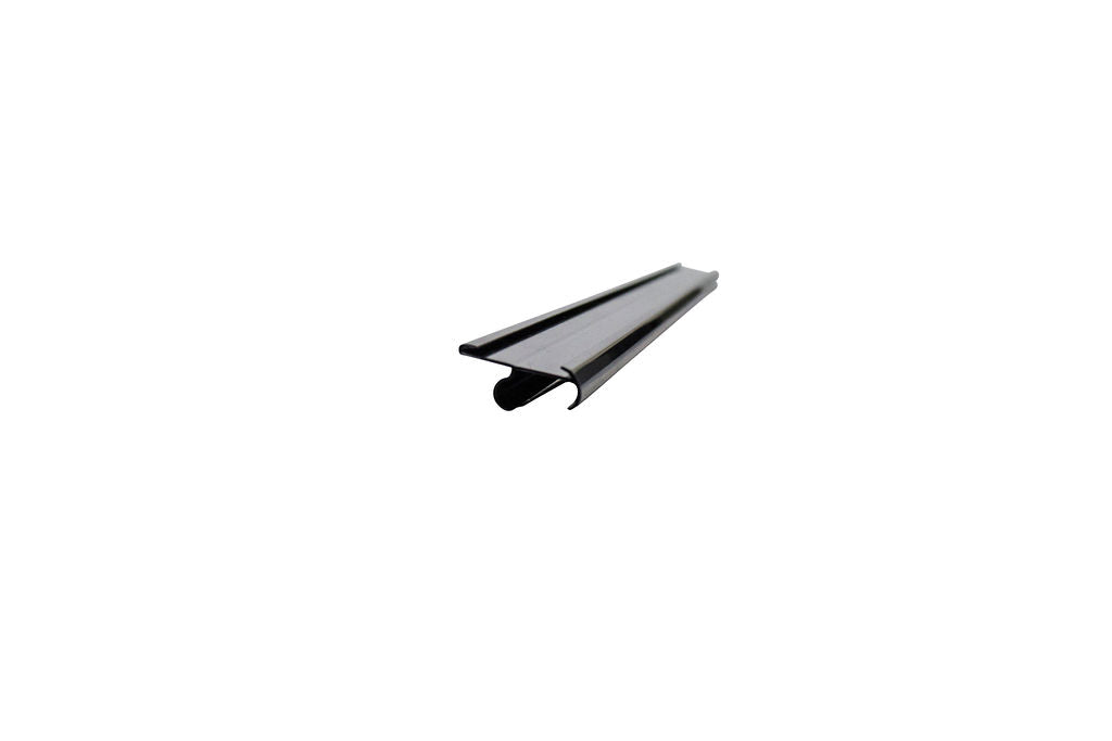 Plastic Shelf / Price Tag Clip 27" Long Black