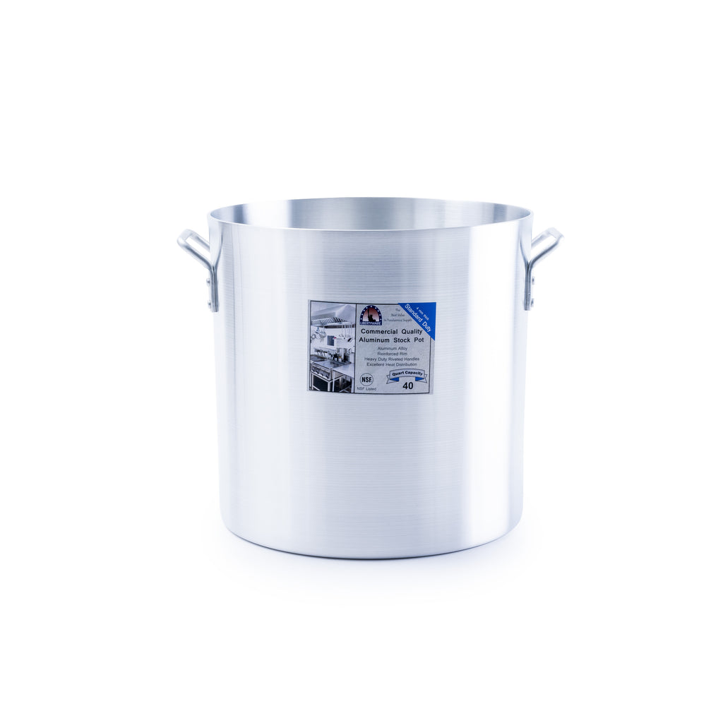 40-Quart Heavy Duty Aluminum Stock Pot