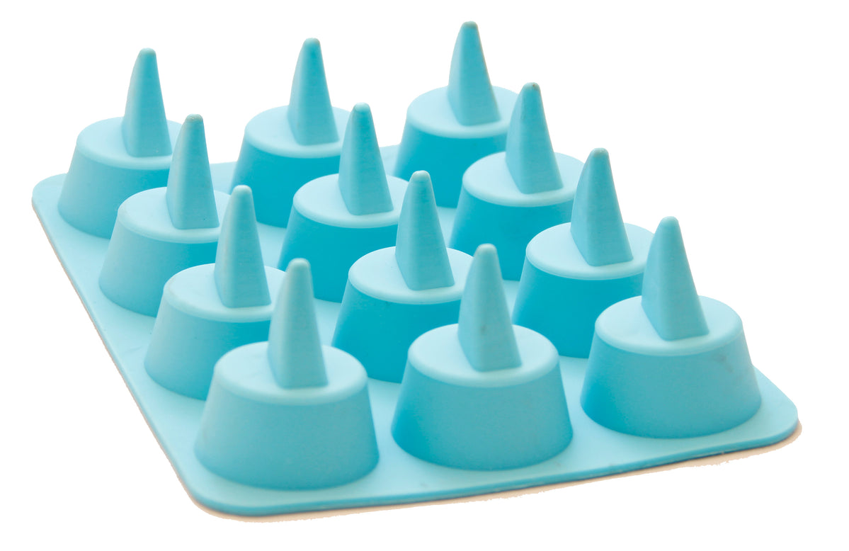 Blue Shark Fin Silicone Ice Cube Tray