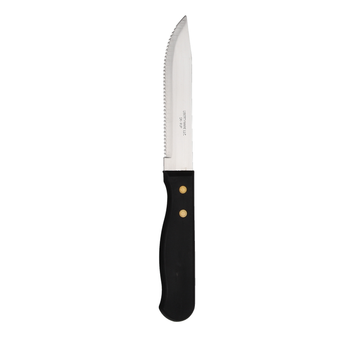 Steak Knife Jumbo Size Plastic Handle Pointed End
