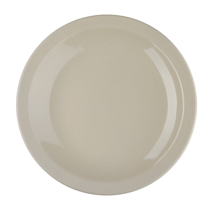 American White Narrow Rim Plate 10 1/2''