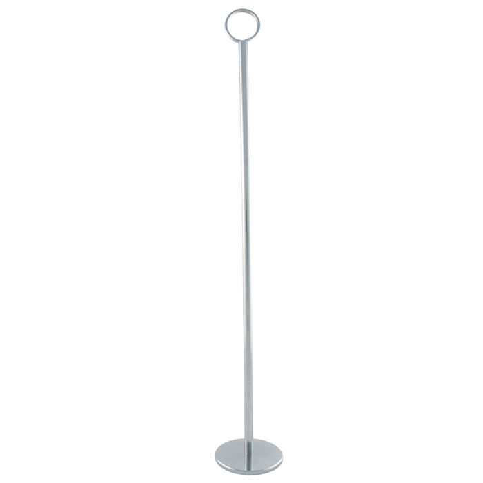 Menu/Card Stands With Stainless Steel Base 18" Tall