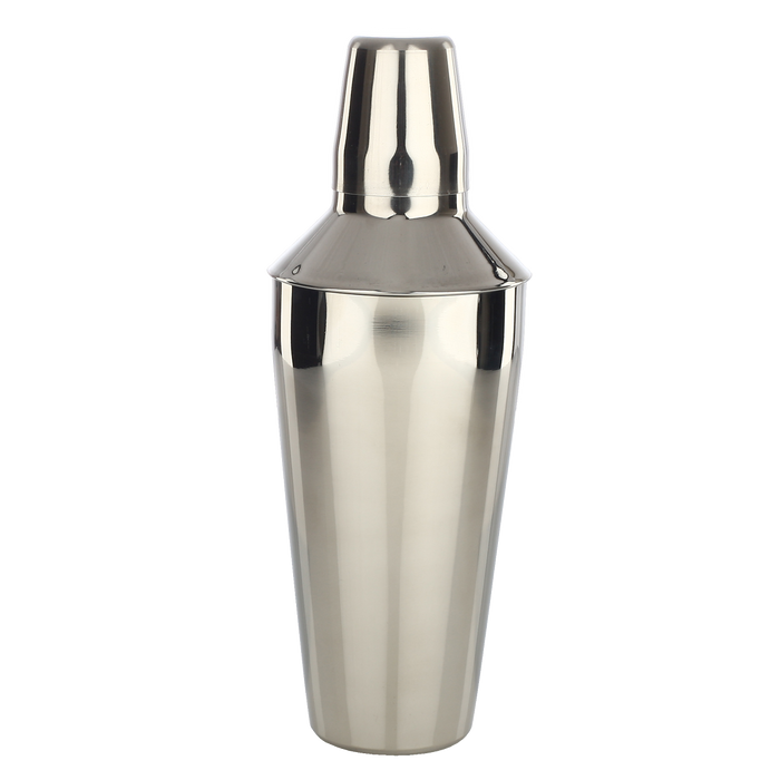 Cocktail Shaker 28 Ounce Stainless Steel Three Piece