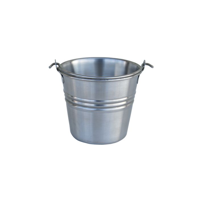 Stainless Pail Mini With Ribs