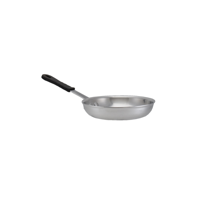 Fry Pan Aluminum with Silicone Handle Non-Coated 8 1/2''