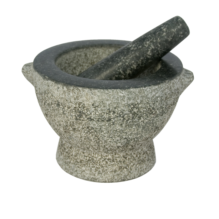 Granite Mortar & Pestle 6''