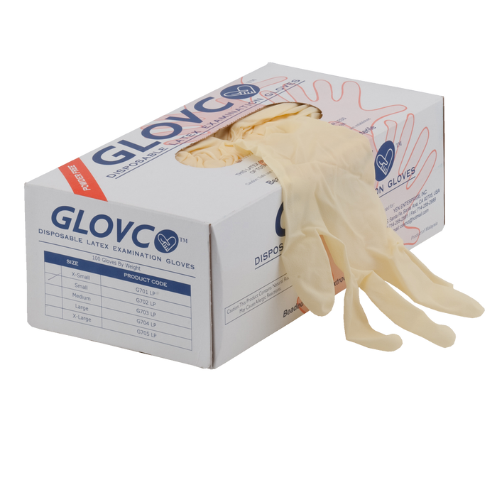 Small Powder Free Latex Glove 100 Count