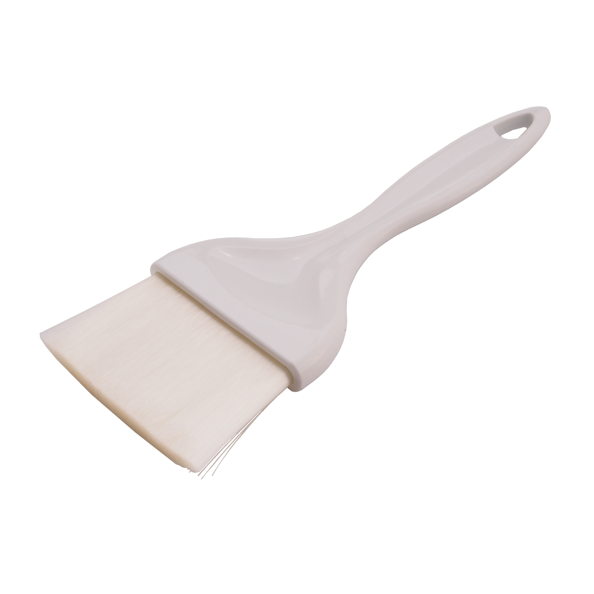 Pastry Brush White Handle 3" with Nylon Bristles — Libertyware