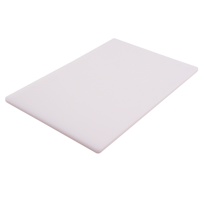 Cutting Board Poly White 12'' x 18'' x 1/2''