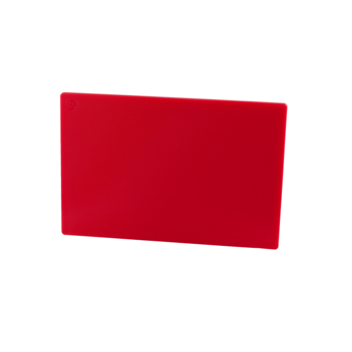 Cutting Board Poly Red 12'' x 18'' x 1/2''