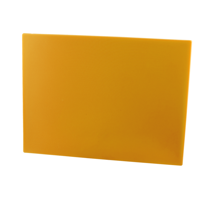 Cutting Board Poly Yellow 18'' x 24'' x 1/2''