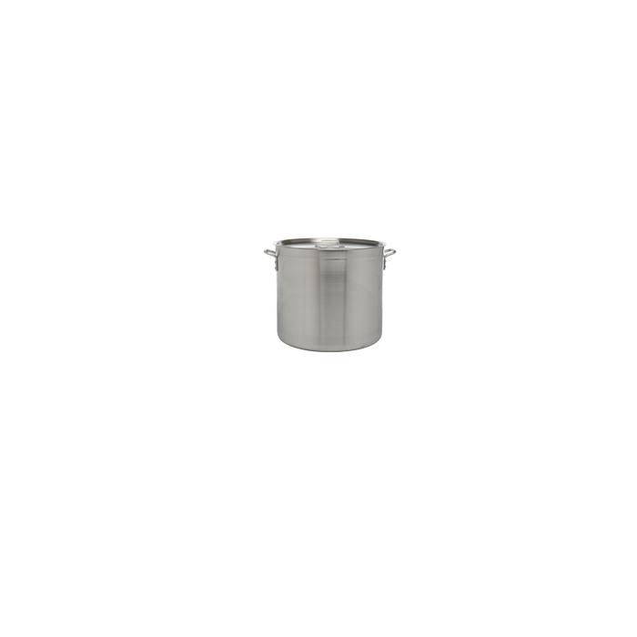 Stock Pot Aluminum 8 Quart Standard Duty 4 mm Thick with Cover