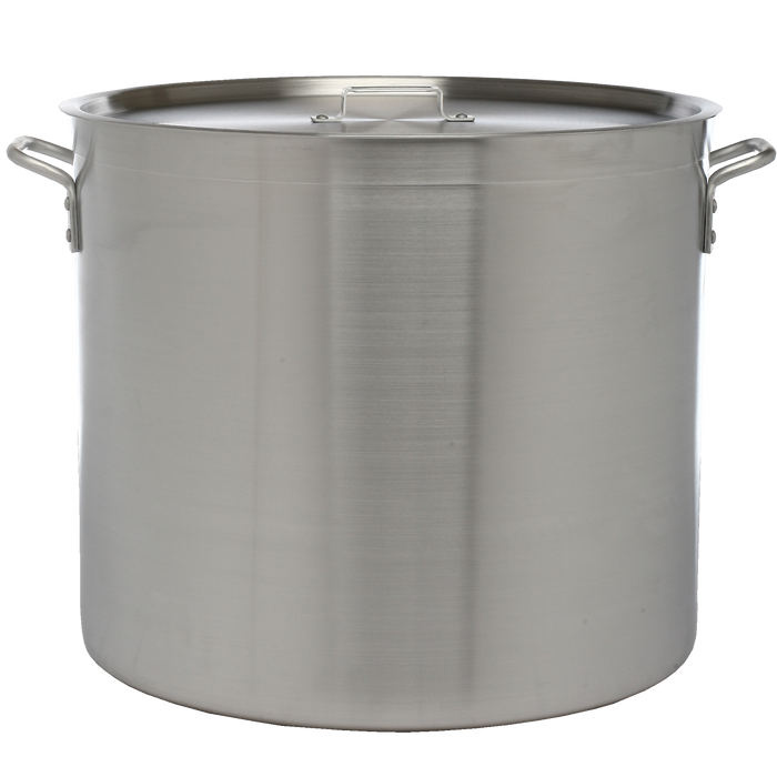 Stock Pot Aluminum 160 Quart Standard Duty 4mm Thick with Cover