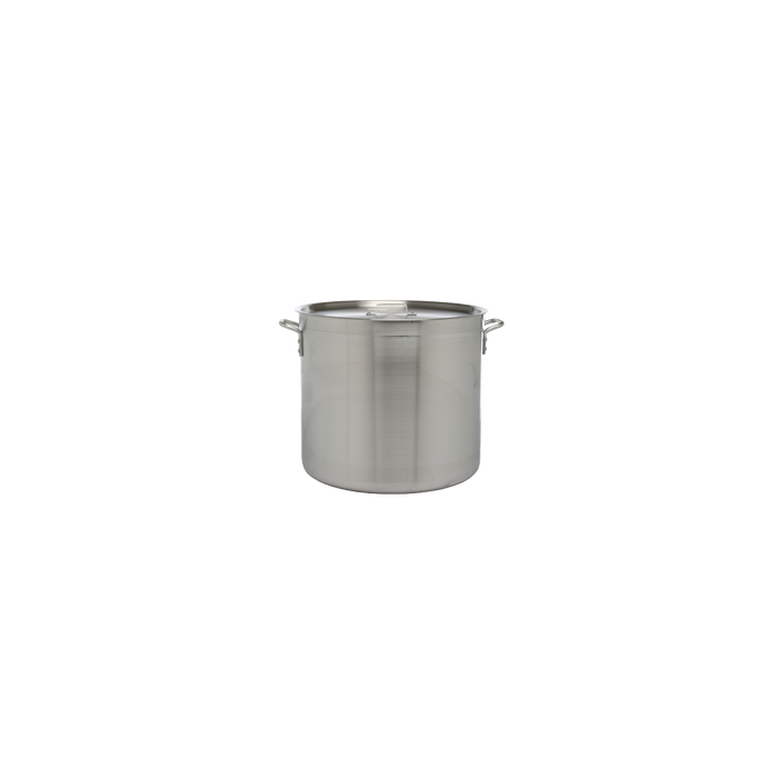 Stock Pot Aluminum 16 Quart Standard Duty 4 mm Thick with Cover