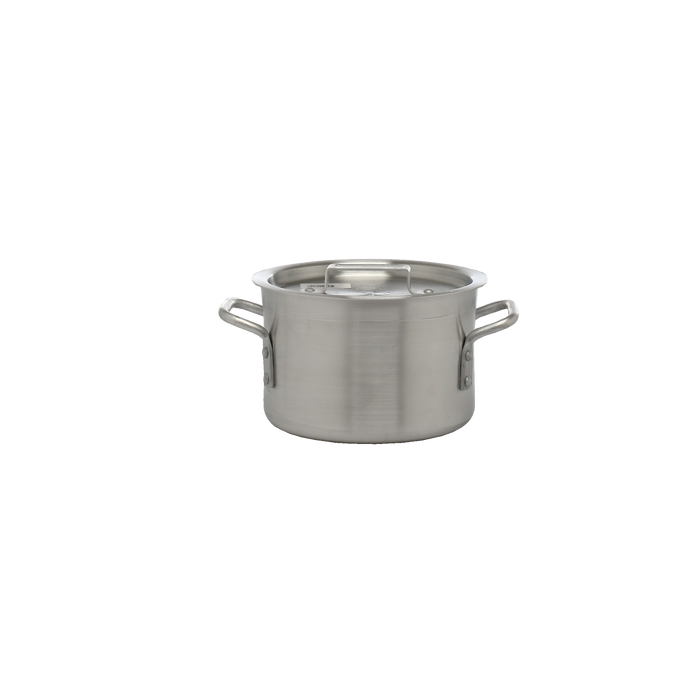 Sauce Pot Aluminum 6 Quart Standard Duty 4 mm Thick with Cover