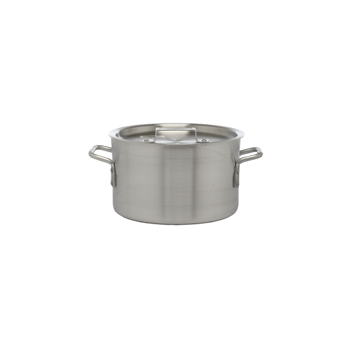 Sauce Pot Aluminum 8 Quart Standard Duty 4 mm Thick with Cover