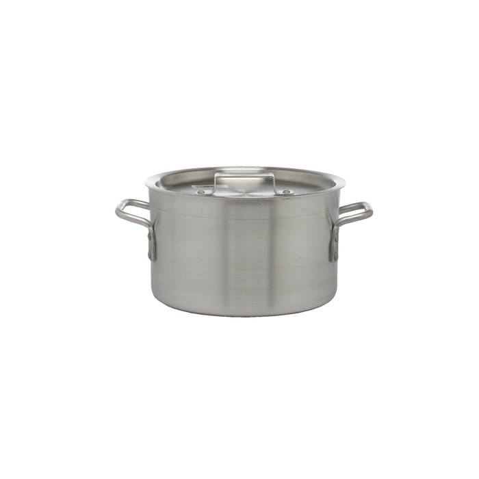 Sauce Pot Aluminum 10 Quart Standard Duty 4 mm Thick with Cover