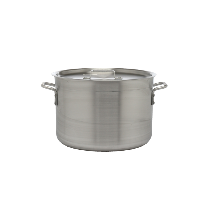 Sauce Pot Aluminum 20 Quart Standard Duty 4 mm Thick with Cover