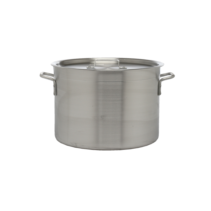 Sauce Pot Aluminum 26 Quart Standard Duty 4 mm Thick with Cover