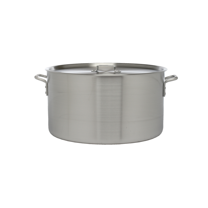 Sauce Pot Aluminum 34 Quart Standard Duty 4 mm Thick with Cover