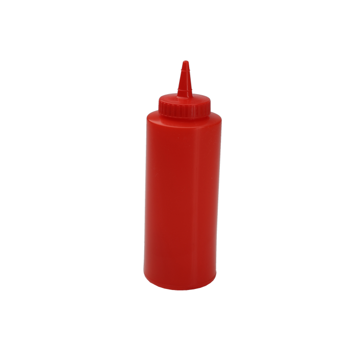Squeeze Bottle 12 Ounce Red