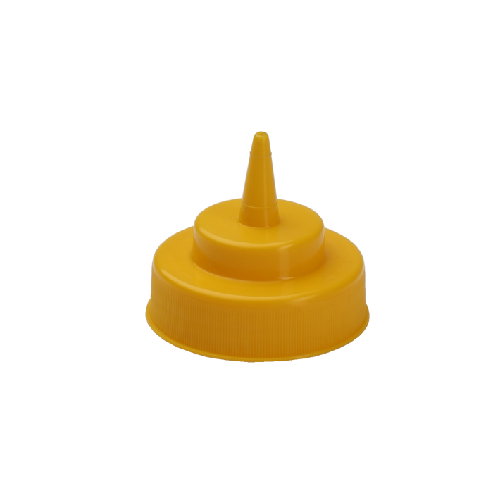 Squeeze Bottle Wide Mouth Cap Yellow